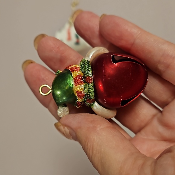 Lot of 4 'Maureen' ornaments angel bell miniature mug carved wood name EUC - Picture 6 of 10